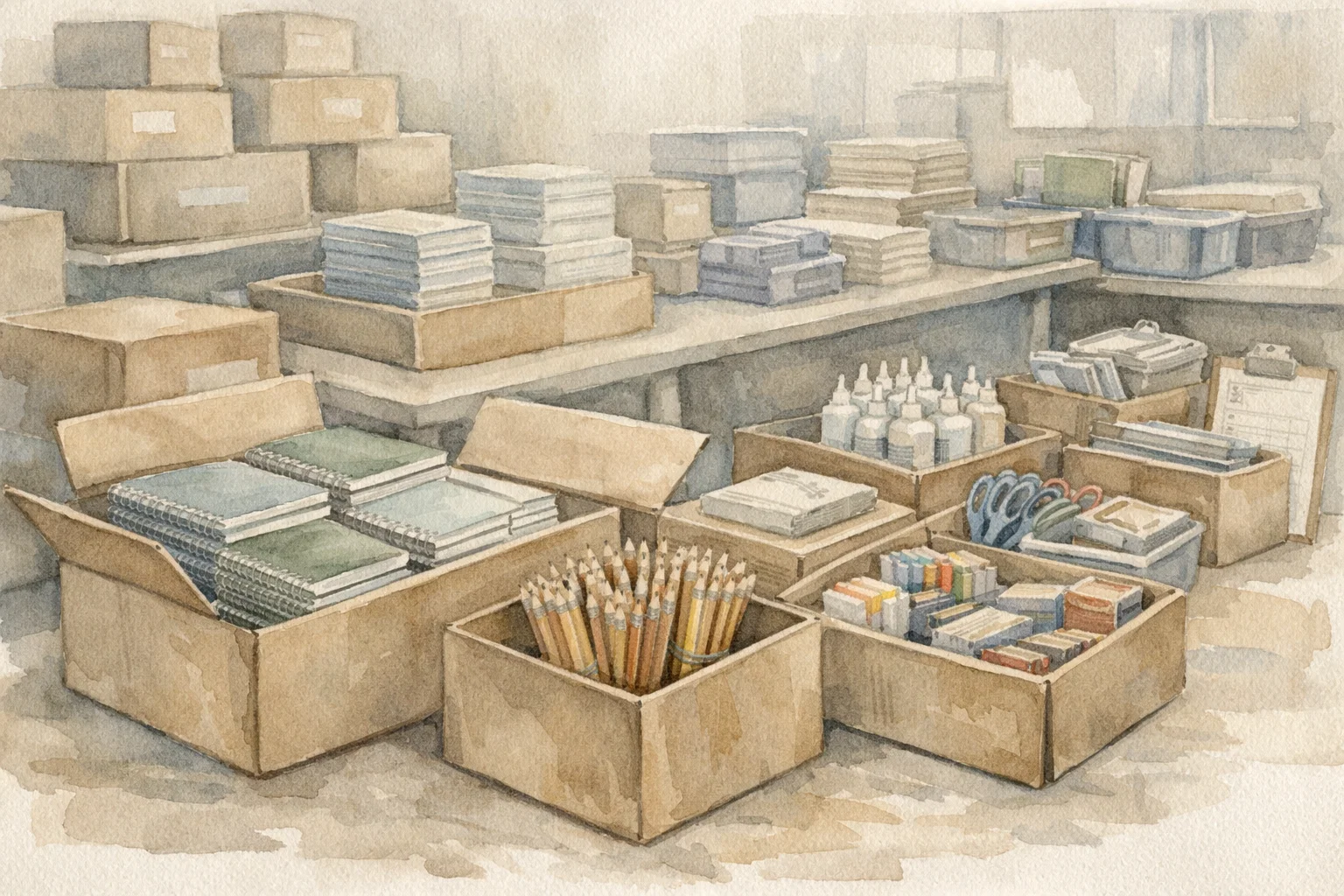 Suministros para escuelas y aulas