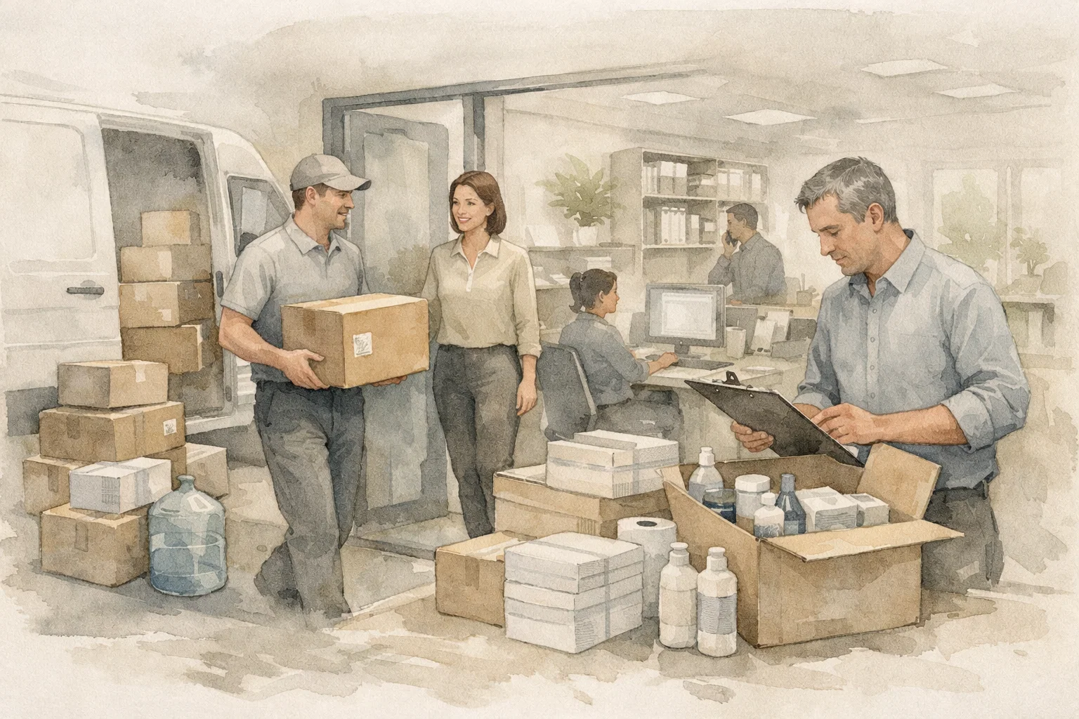 Abastecimiento corporativo para PyMEs